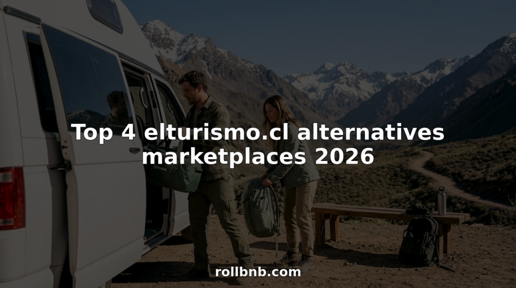 Una pareja se alista para recorrer Chile en su furgoneta camper, ultimando los preparativos antes de salir a la aventura.